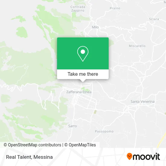 Real Talent map