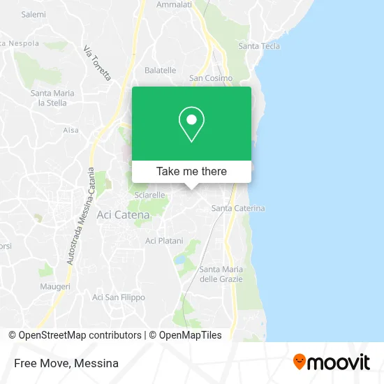 Free Move map