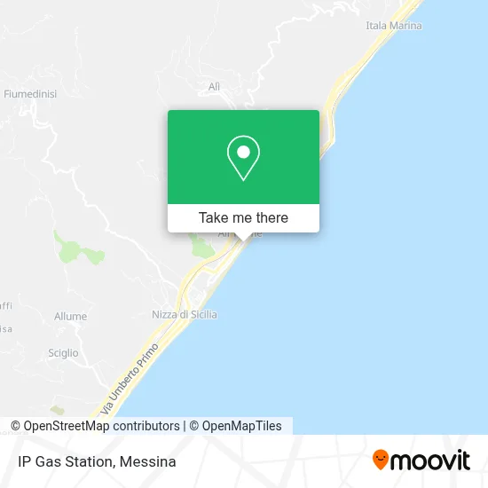 IP Gas Station map