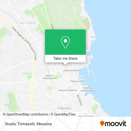Studio Tomaselli map
