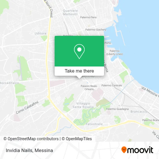 Invidia Nails map