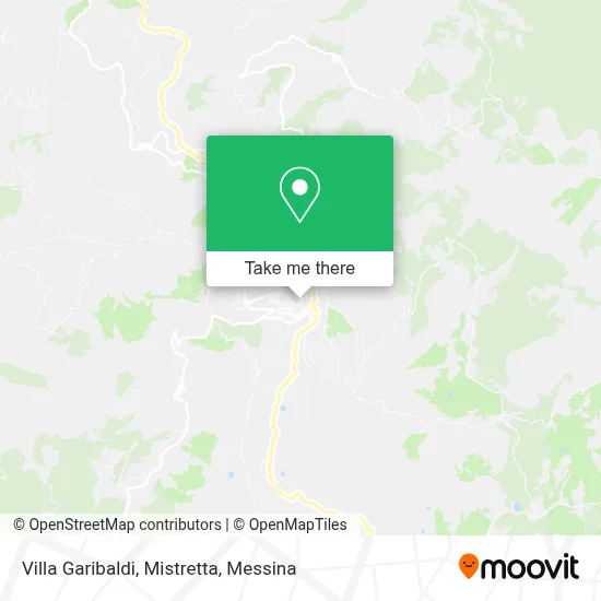Villa Garibaldi, Mistretta map
