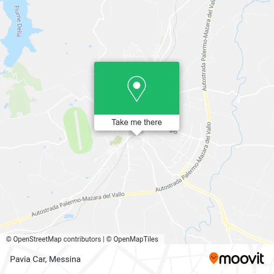 Pavia Car map