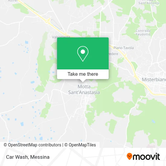 Car Wash map