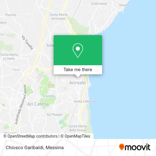 Chiosco Garibaldi map