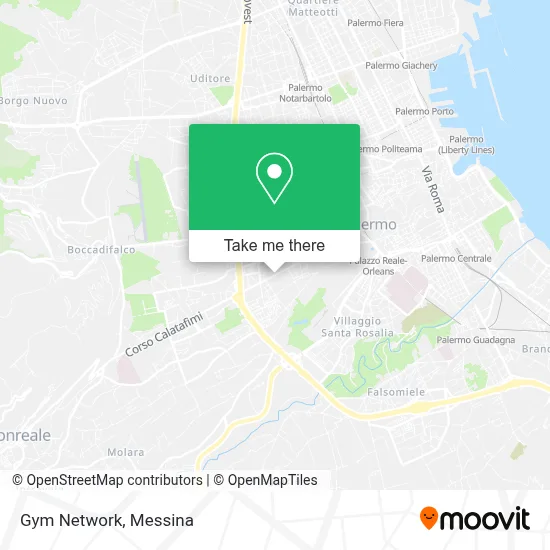 Gym Network map