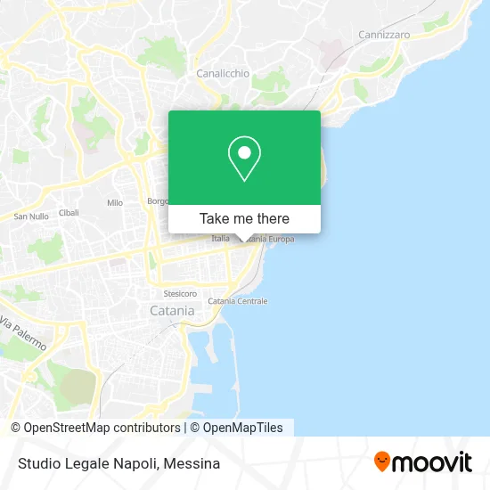 Studio Legale Napoli map