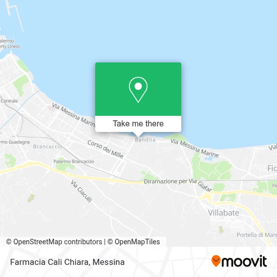 Farmacia Cali Chiara map