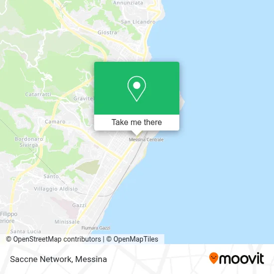 Saccne Network map