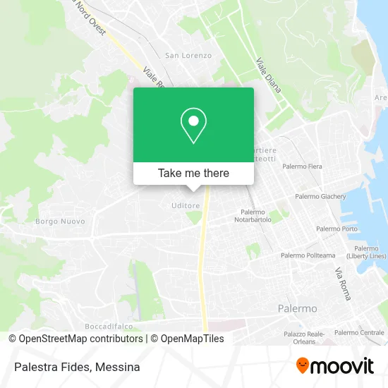 Palestra Fides map
