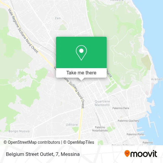 Belgium Street Outlet, 7 map