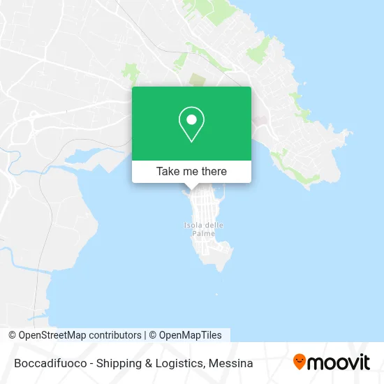 Boccadifuoco - Shipping & Logistics map