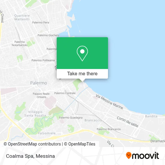 Coalma Spa map
