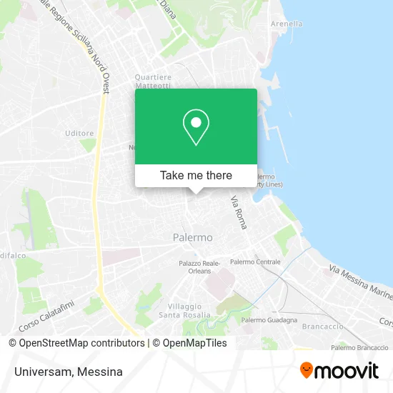Universam map