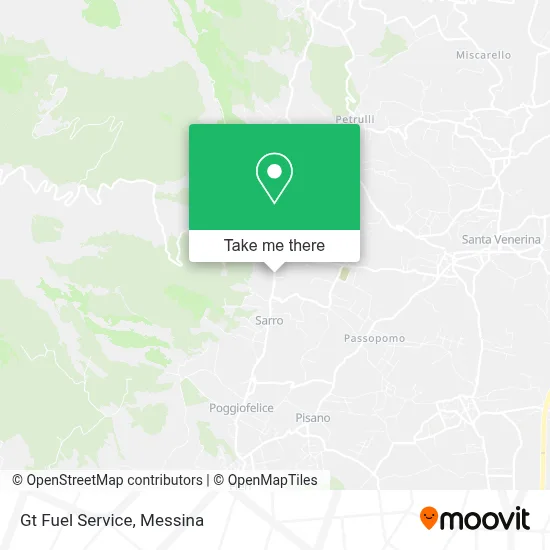 Gt Fuel Service map