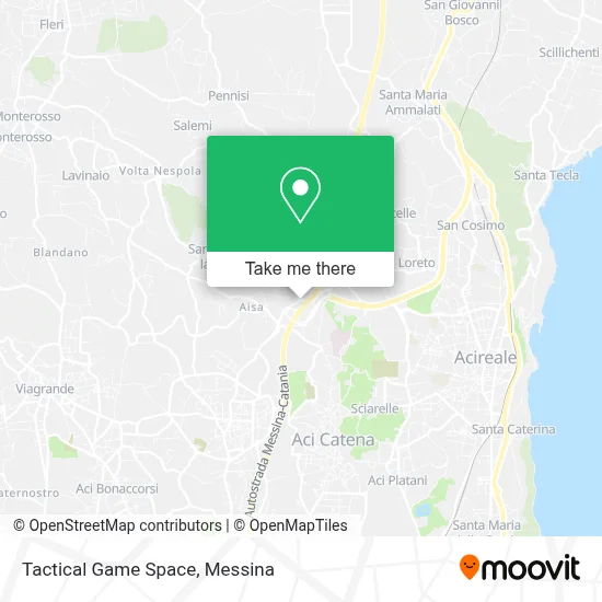 Tactical Game Space map