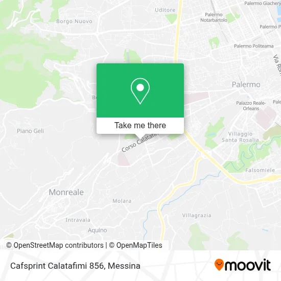 Cafsprint Calatafimi 856 map