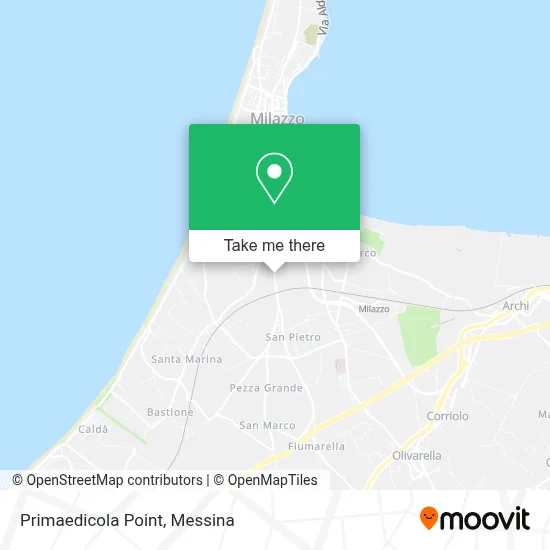 Primaedicola Point map