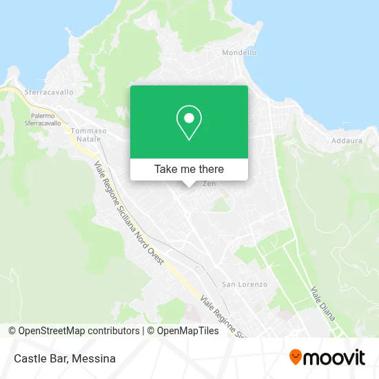 Castle Bar map