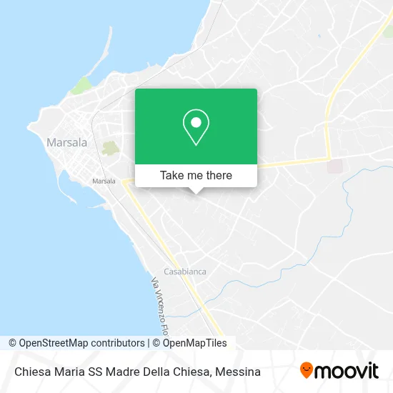 Chiesa Maria SS Madre Della Chiesa map