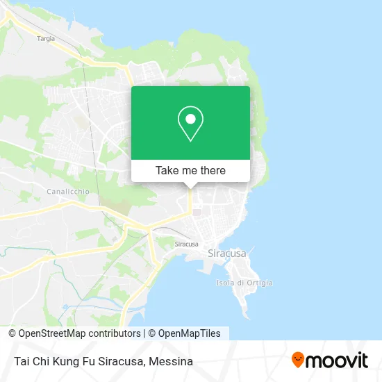Tai Chi Kung Fu Siracusa map