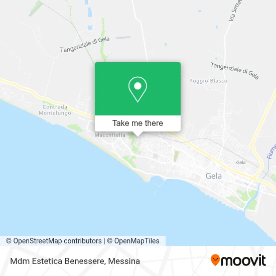 Mdm Estetica Benessere map