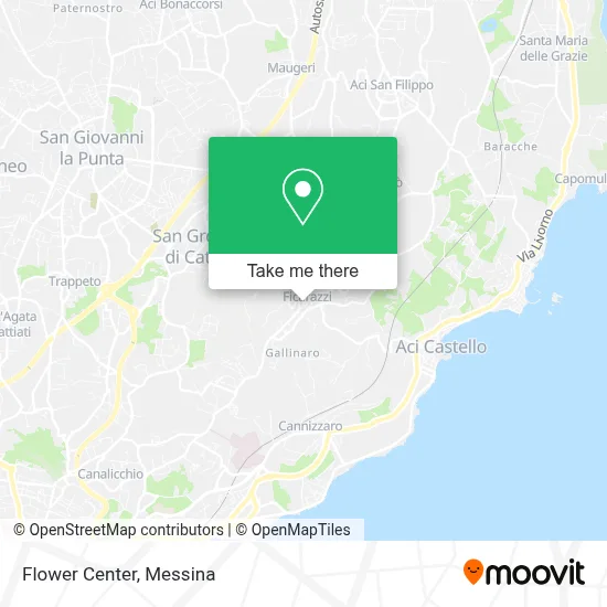 Flower Center map