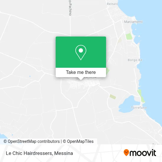 Le Chic Hairdressers map