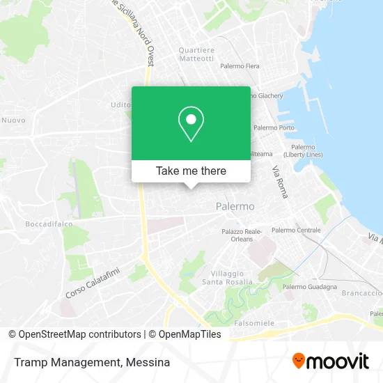 Tramp Management map