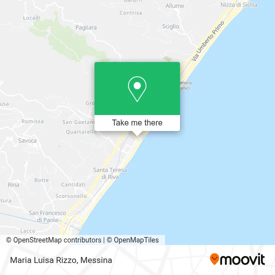 Maria Luisa Rizzo map