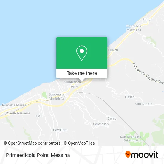 Primaedicola Point map