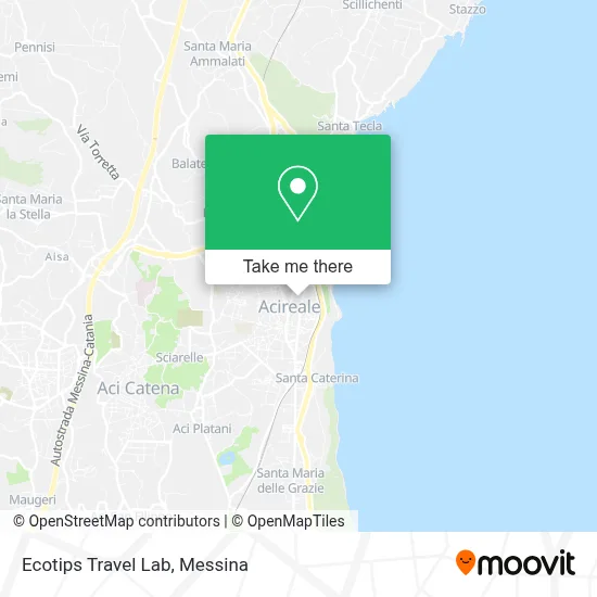 Ecotips Travel Lab map