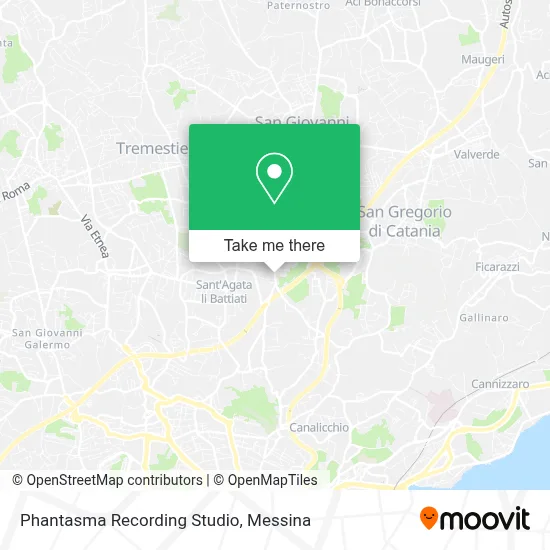 Phantasma Recording Studio map