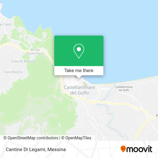 Cantine Di Legami map