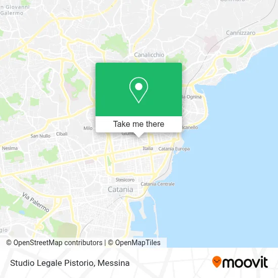 Studio Legale Pistorio map