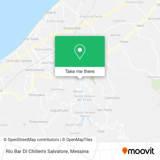 Rio Bar Di Chillemi Salvatore map