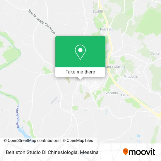 Beltiston Studio Di Chinesiologia map