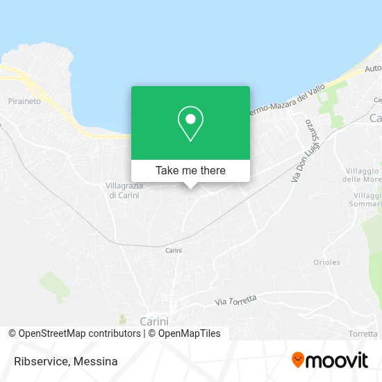 Ribservice map