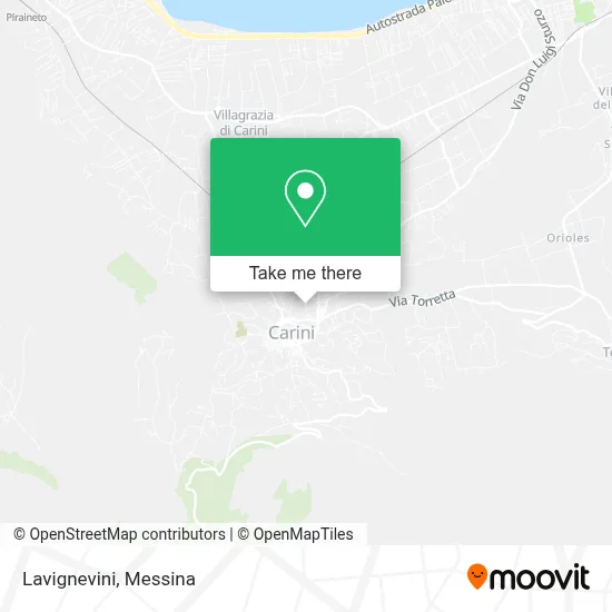 Lavignevini map