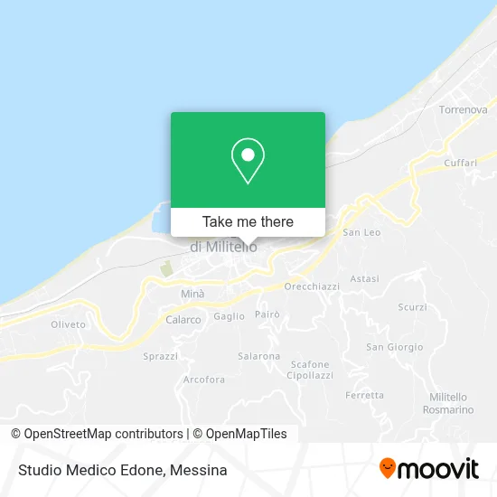 Studio Medico Edone map