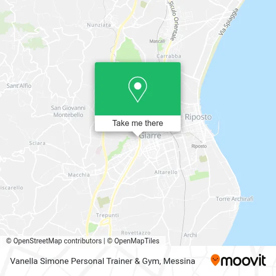 Vanella Simone Personal Trainer & Gym map