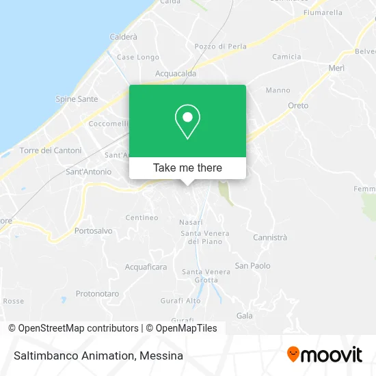 Saltimbanco Animation map
