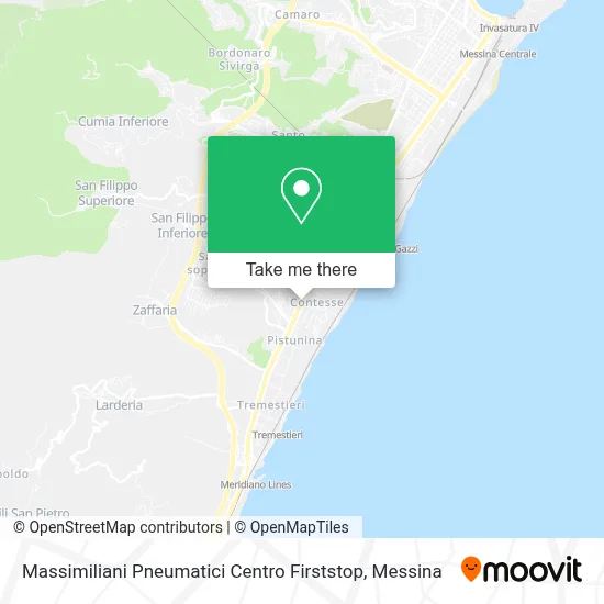 Massimiliani Pneumatici Centro Firststop map