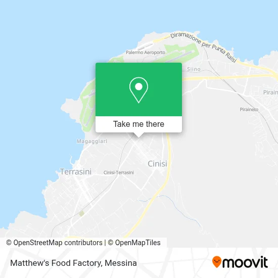 Matthew's Food Factory map