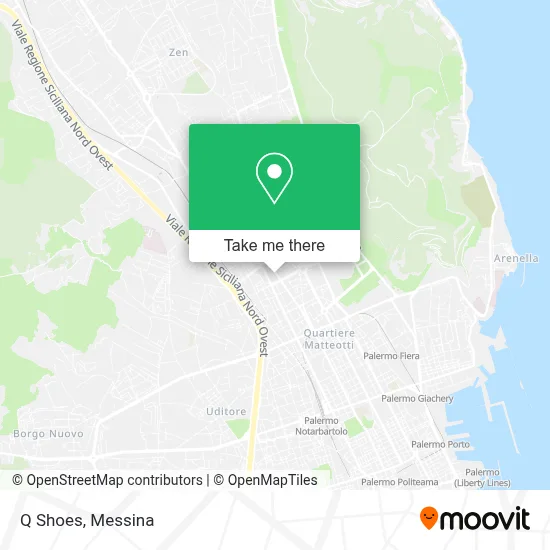 Q Shoes map