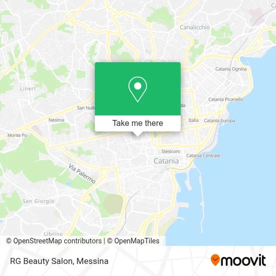 RG Beauty Salon map