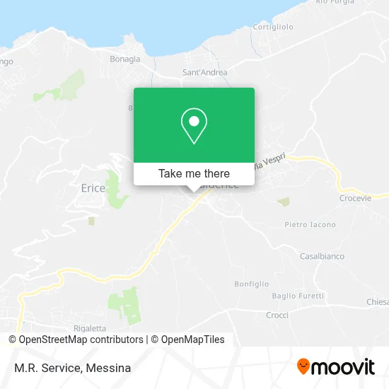 M.R. Service map