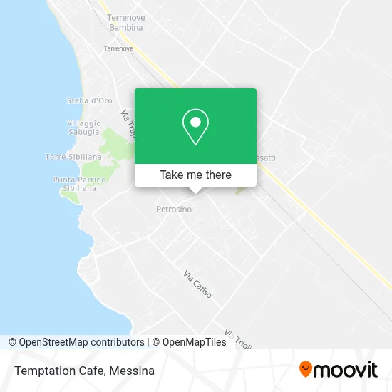 Temptation Cafe map