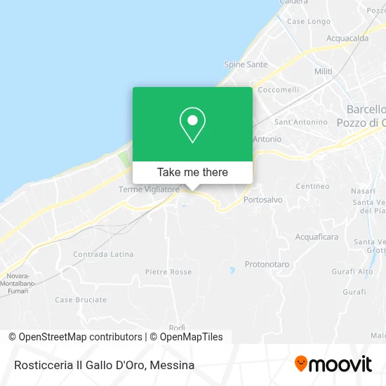 Rosticceria Il Gallo D'Oro map