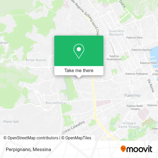 Perpignano map
